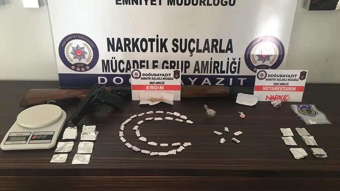 Ağrı merkezli uyuşturucu operasyonu: 14 gözaltı