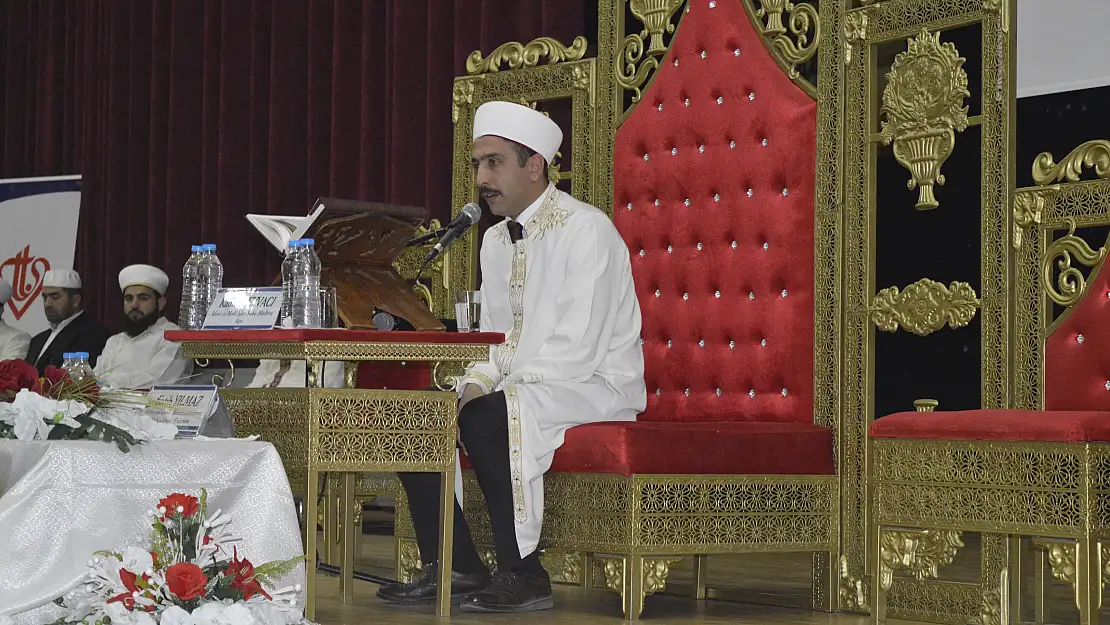 Ağrı'da Kur'an ziyafeti programı