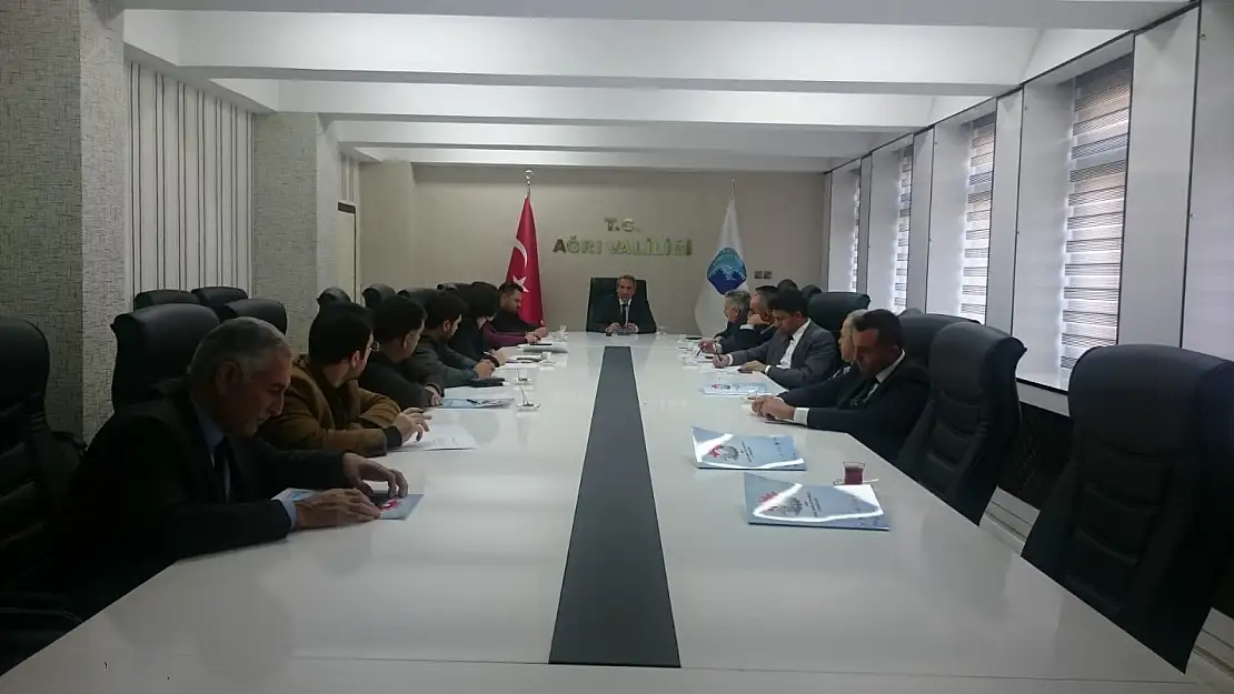 Ağrı'da KÜSİ İl Planlama ve Geliştirme Toplantısı Yapıldı