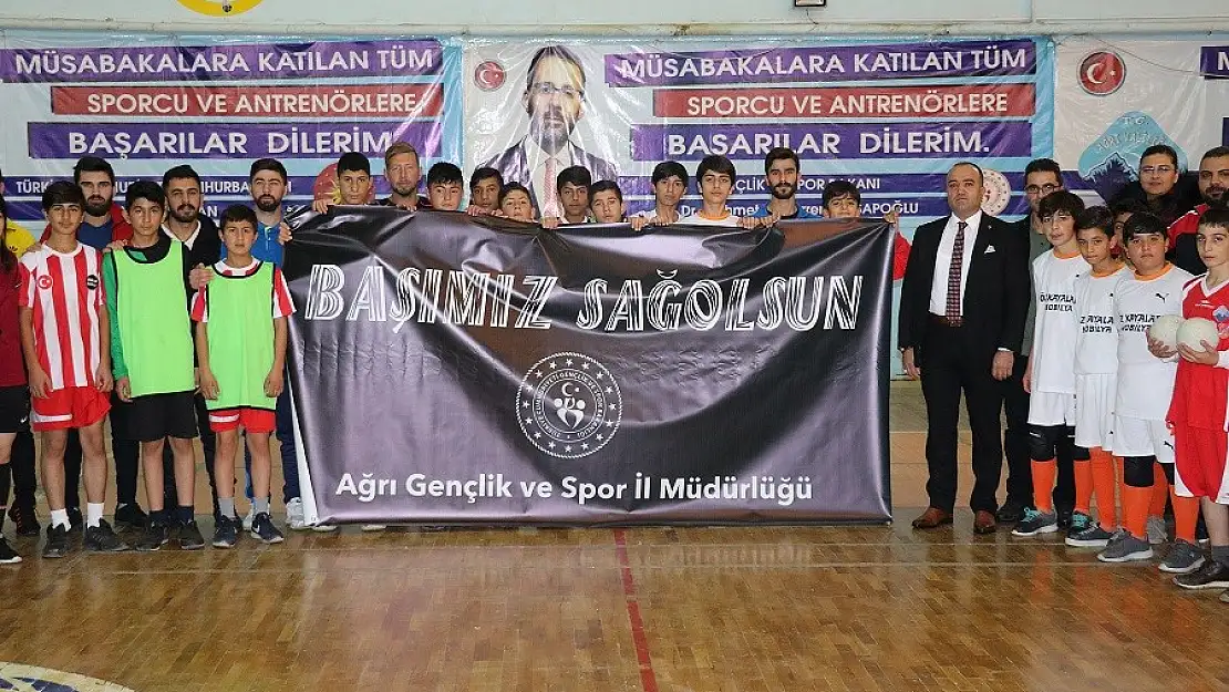 Ağrılı Sporcular Ordu'lu Hentbolcuları unutmadı