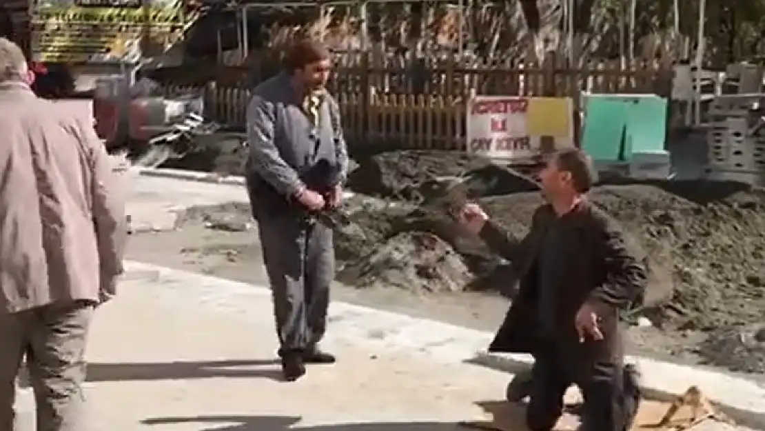 Ağrı'da dilencilerin yer kavgası