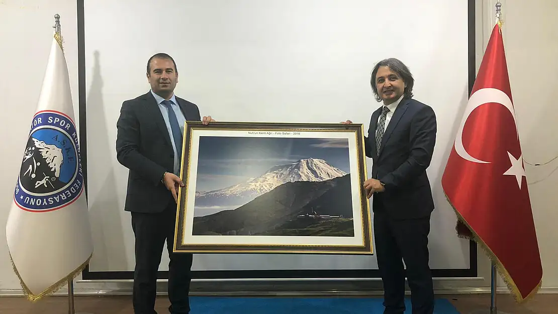 TDF Başkanı Ersan Başar'dan Ağrı ASKF'ye Ziyaret