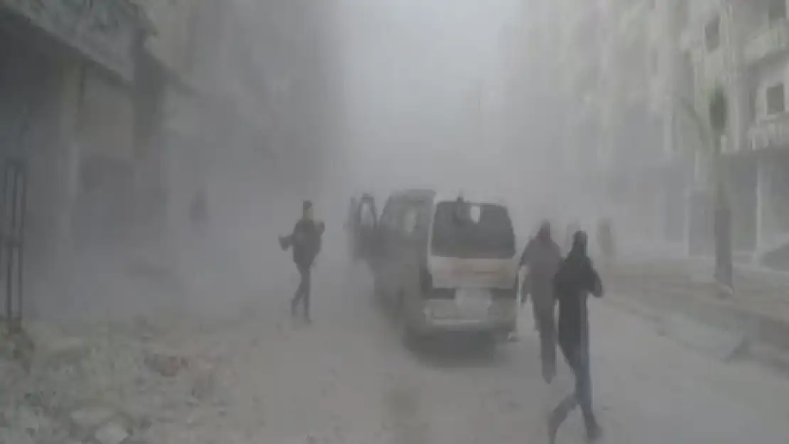 Doğu Guta'da bombardıman 50 ölü