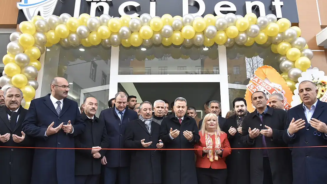 Ağrı'da Özel İnciDent Ağız ve Diş Sağlığı Merkezi açıldı