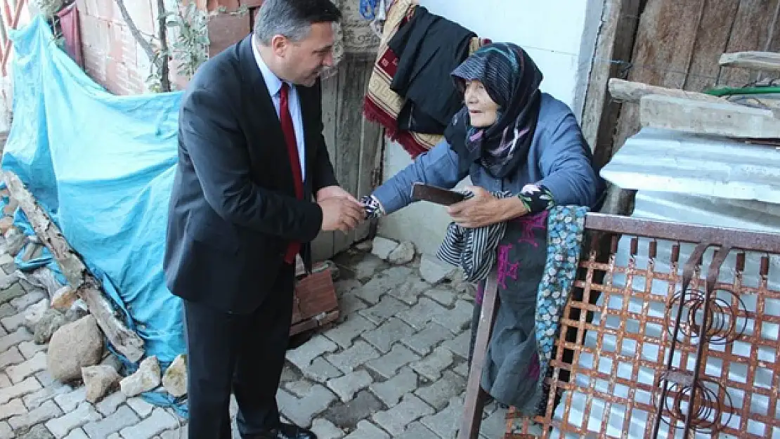 Yaşlı kadına devlet duyarsız kalmadı