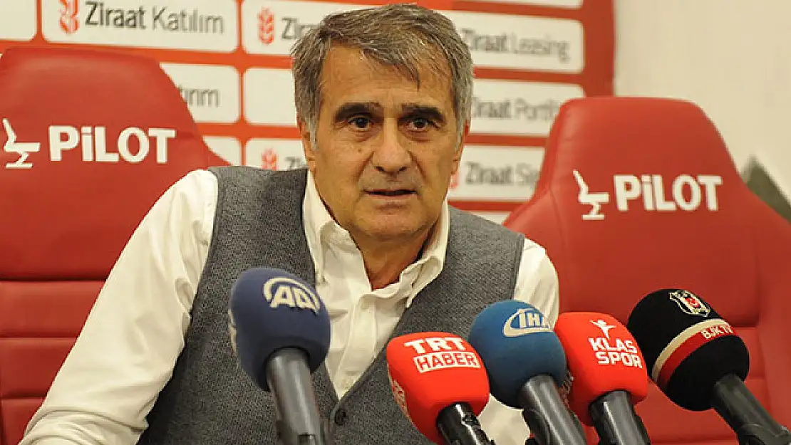 Şenol Güneş'ten itiraf