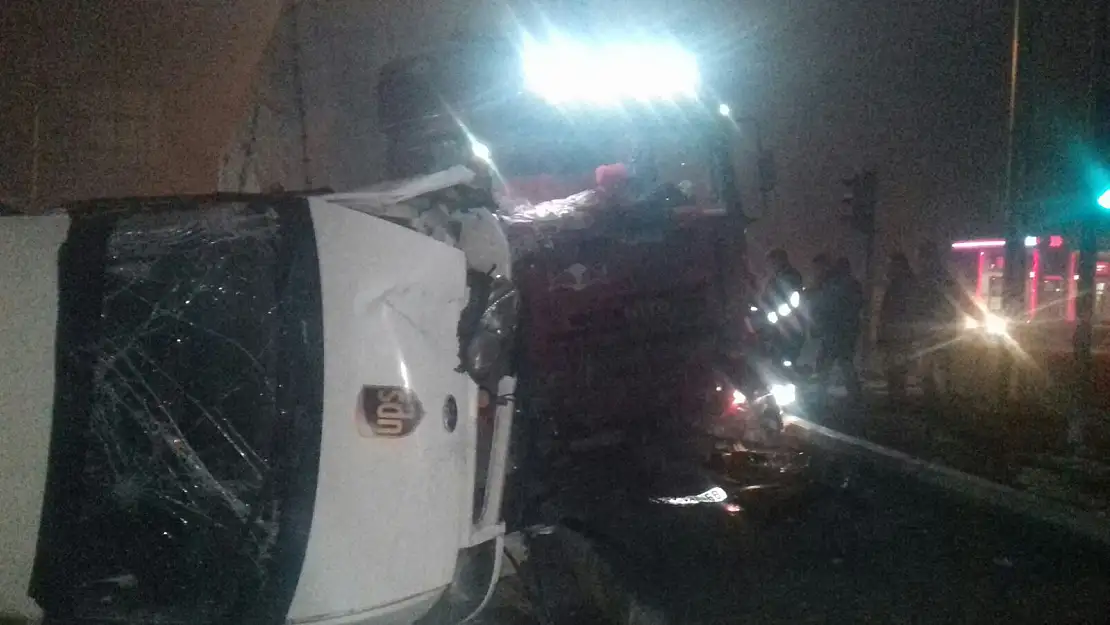 Ağrı'da feci kaza: 1 yaralı