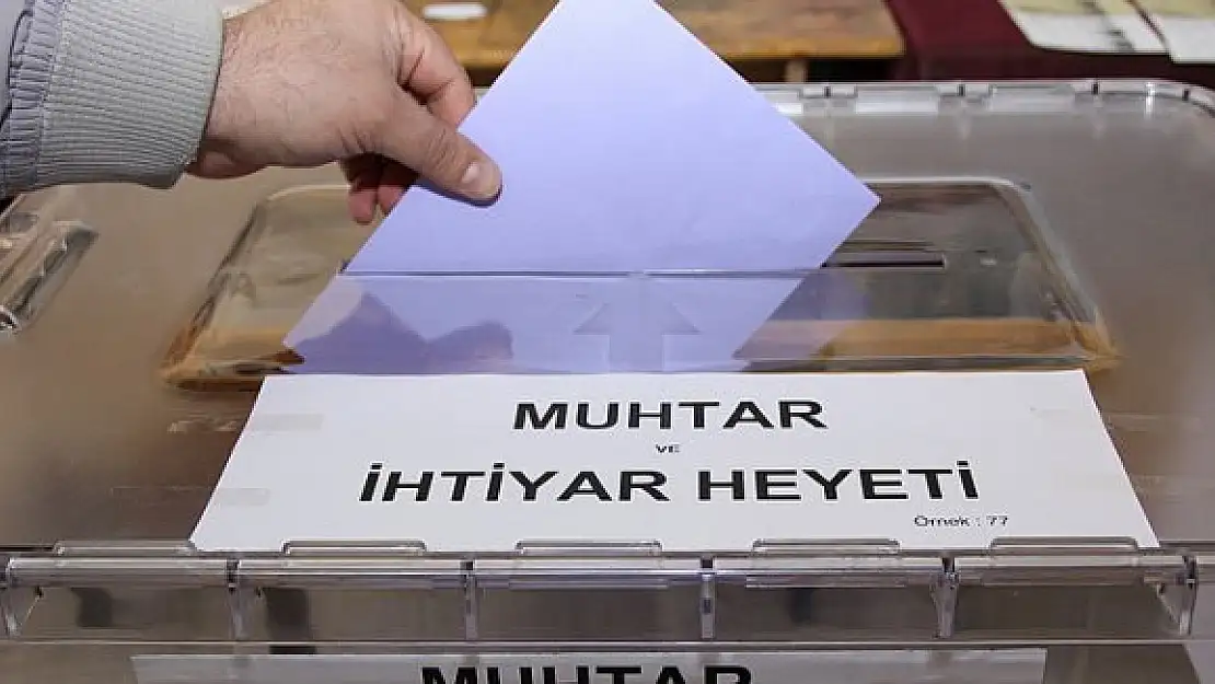 Ağrı'da başkanların değil, muhtarların seçimi