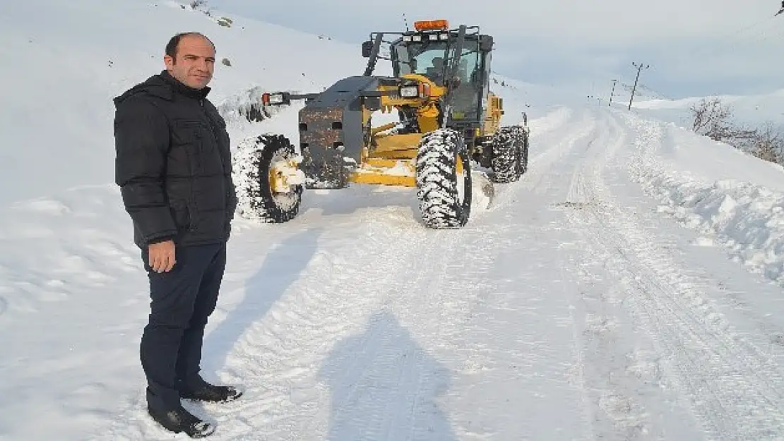 Ekiplerin hummalı yol açma çalışması