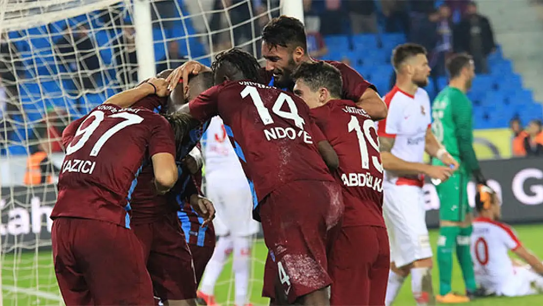 Trabzon'da hedef galibiyet