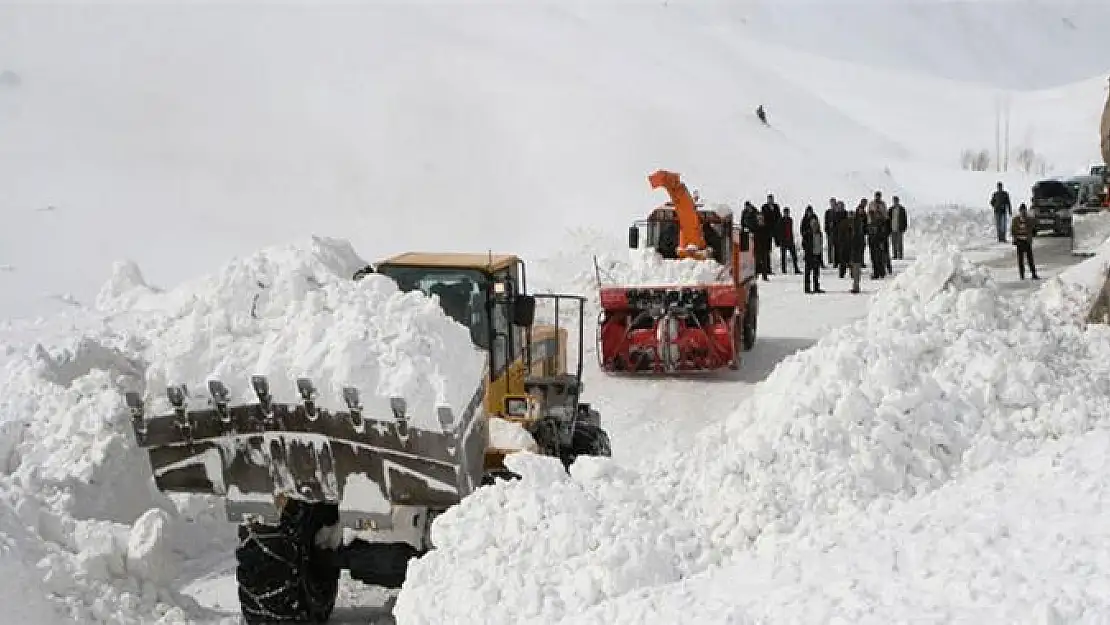 Ağrı için çığ uyarısı yapıldı