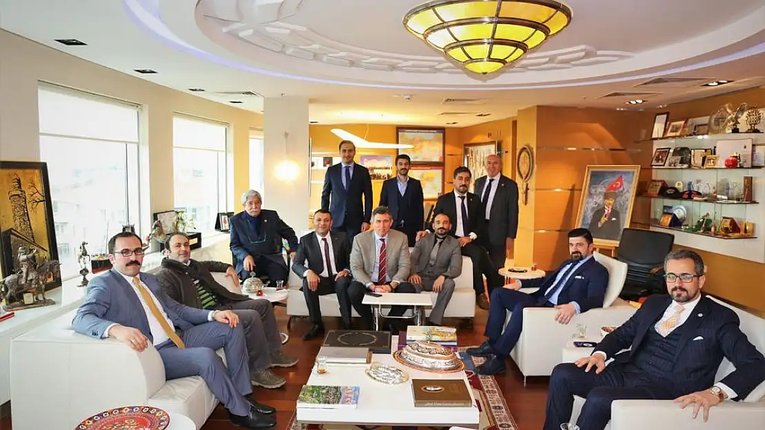Ağrı Barosu'ndan Feyzioğlu'na teşekkür ziyareti