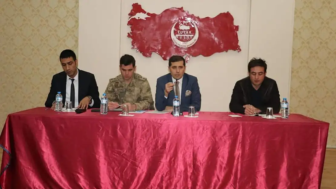 Tutak'ta Okul Güvenliği toplantısı