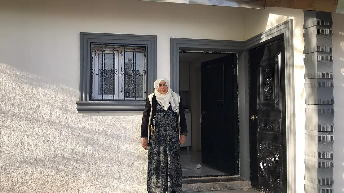 Ağrı'da hayırsever vatandaşlar kimsesiz kadına umut oldu