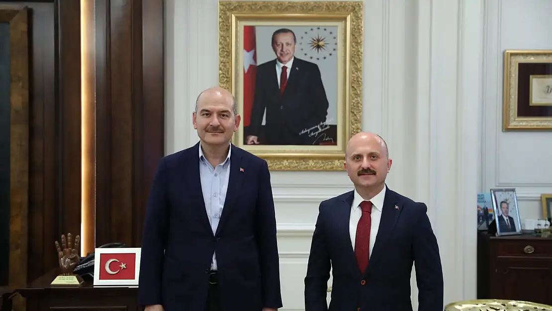 Vali Varol, İç İşleri Bakanı Soylu ile görüştü