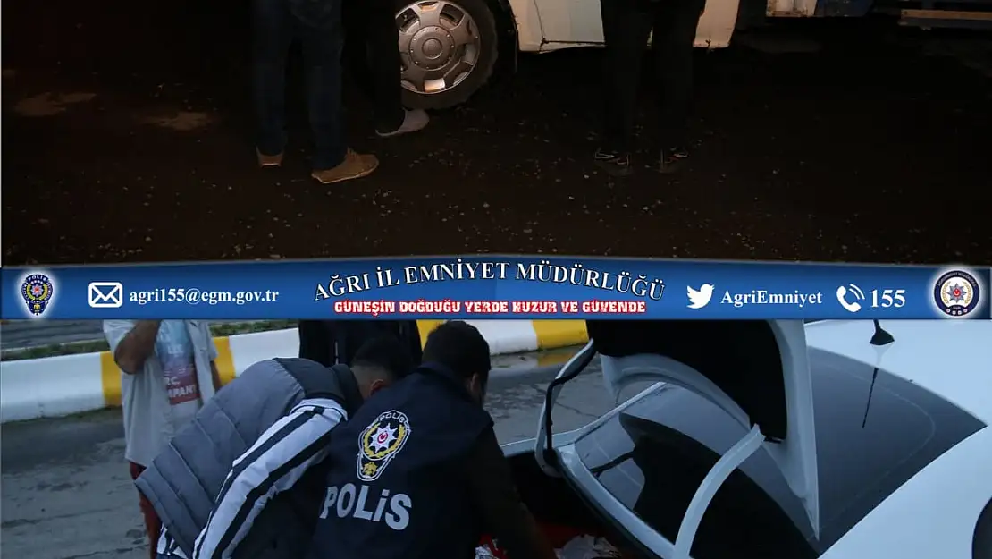 Ağrı'da 'Huzurlu Sokaklar 2020-1' uygulaması yapıldı