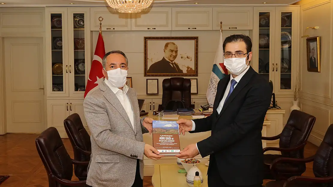 Rektör Karabulut, Güven'i misafir etti