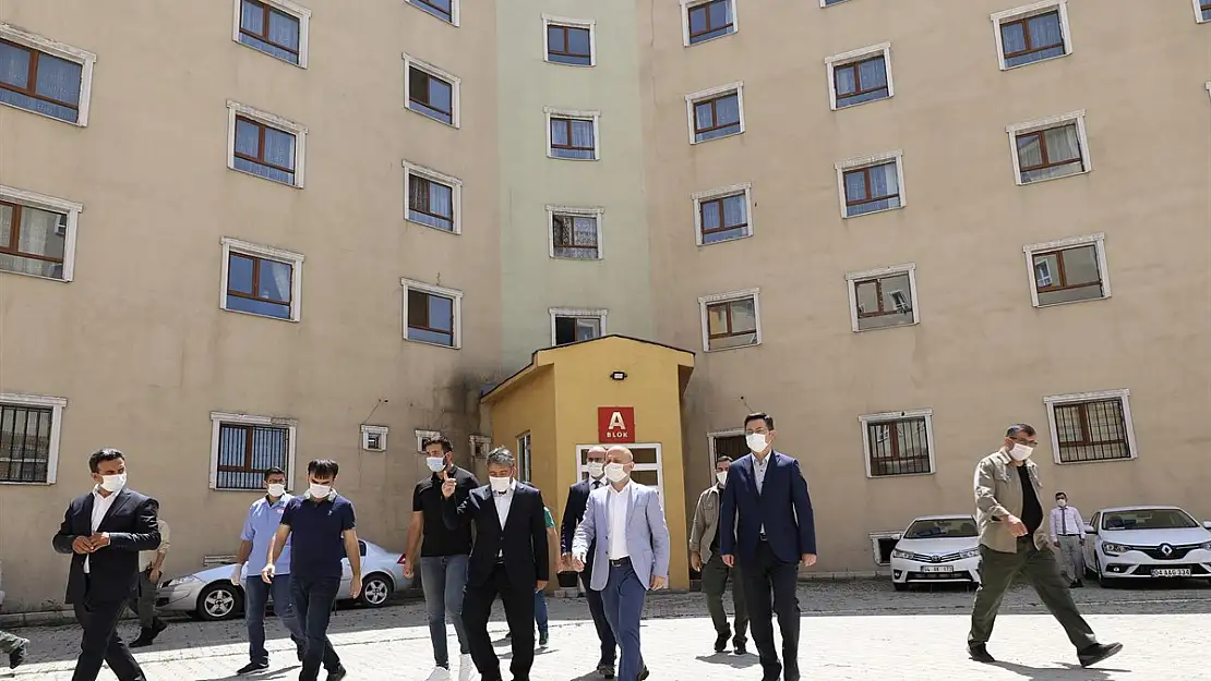 Ağrı'da Covid-19 testi pozitif çıkan hastalar KYK yurdunda karantinaya alınacak
