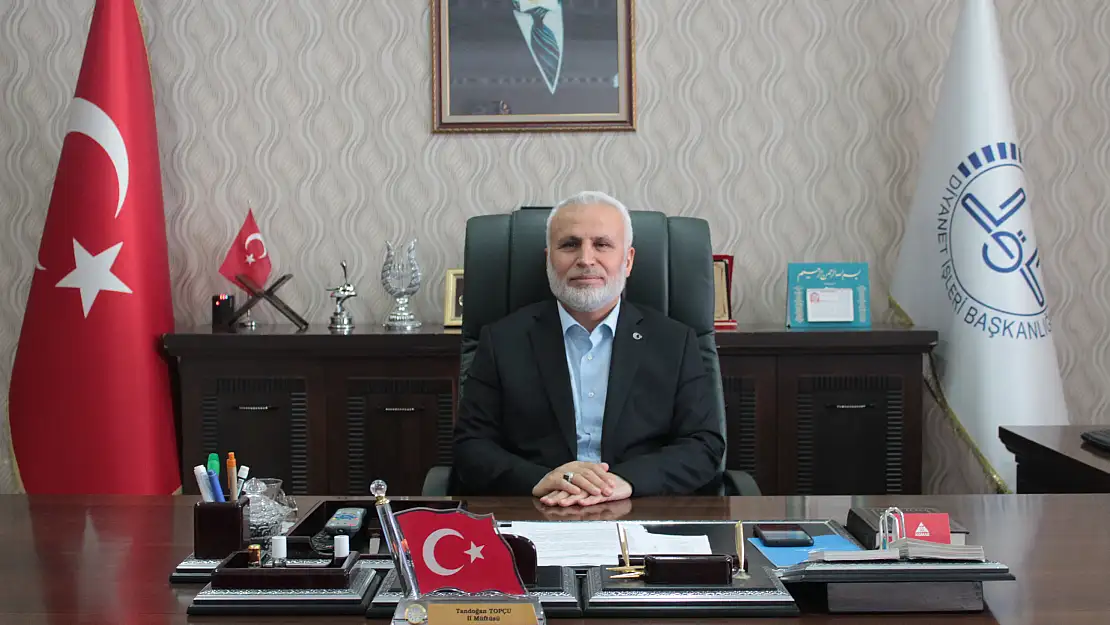İl Müftüsü Topçu: 'Bayramda temastan kaçınalım'