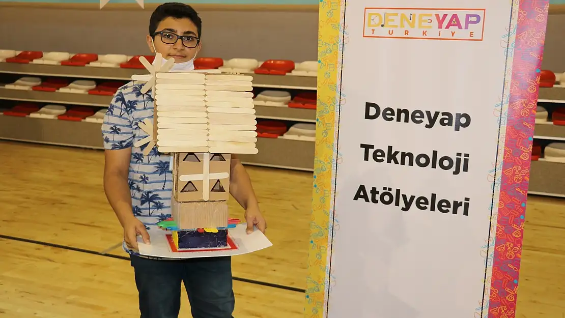 Ağrı'da Deneyap Uygulama Sınavı Yapıldı