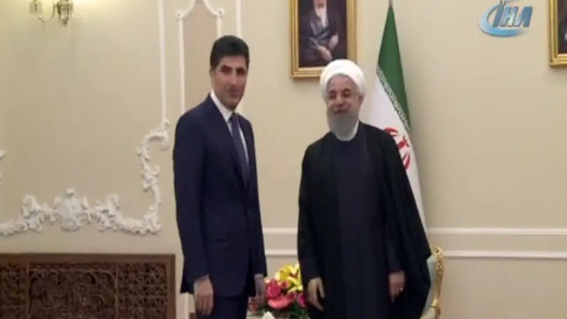 Barzani'den Ruhani'ye ziyaret