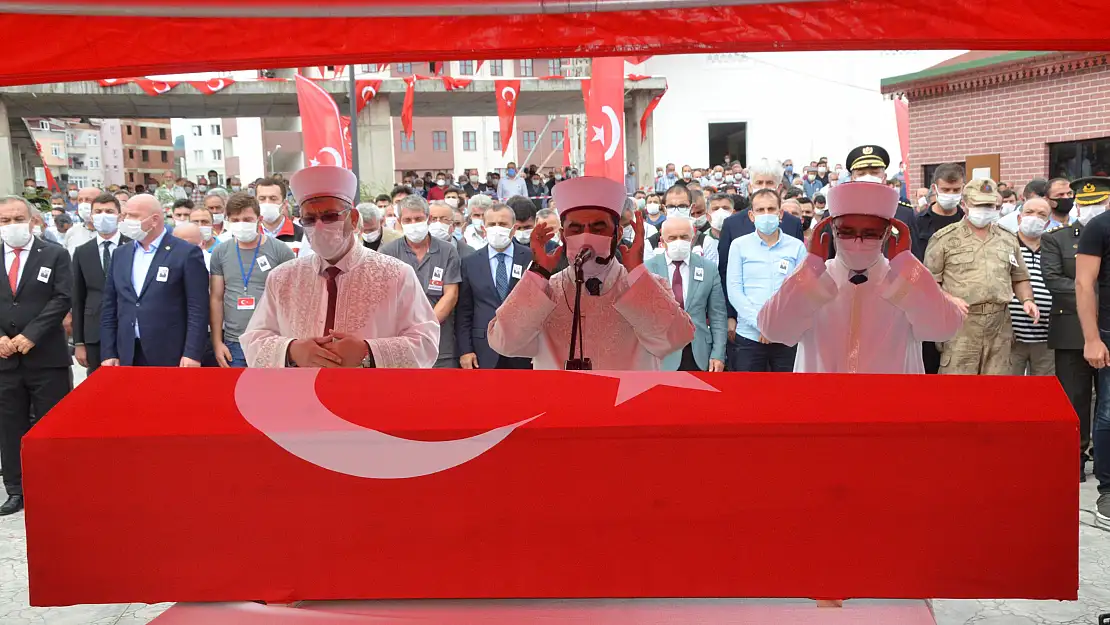 Ağrı şehidi, Ordu'da son yolculuğuna uğurlandı