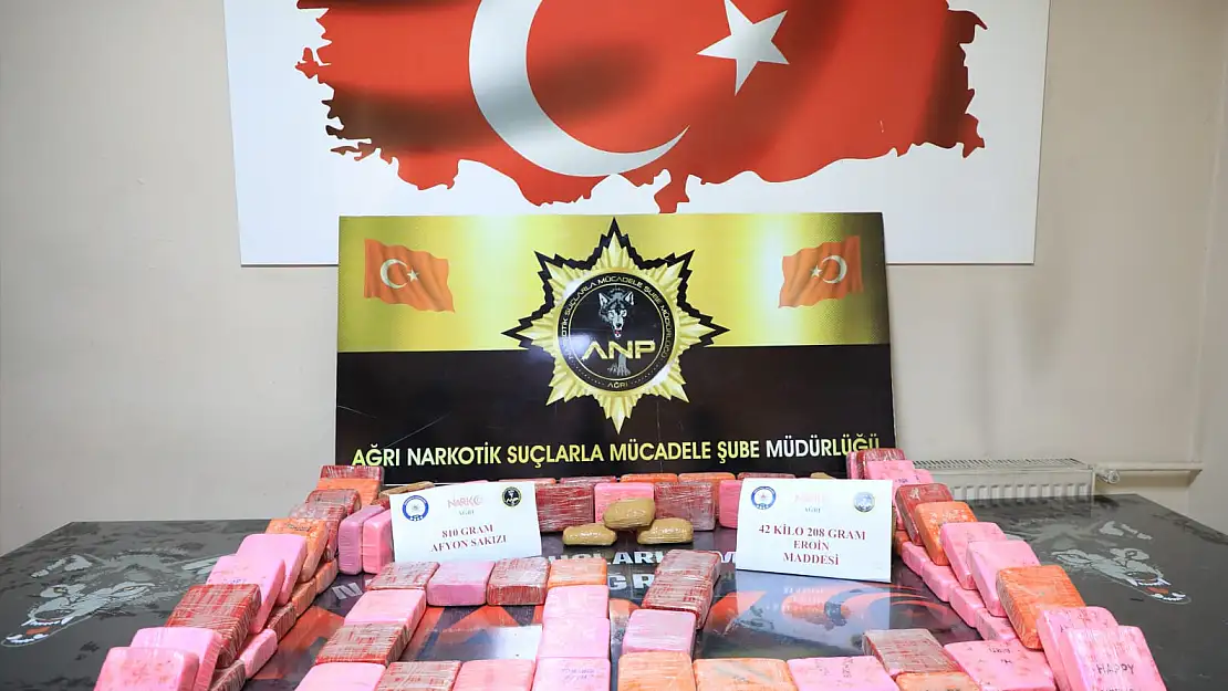Ağrı'da uyuşturucuya geçit yok