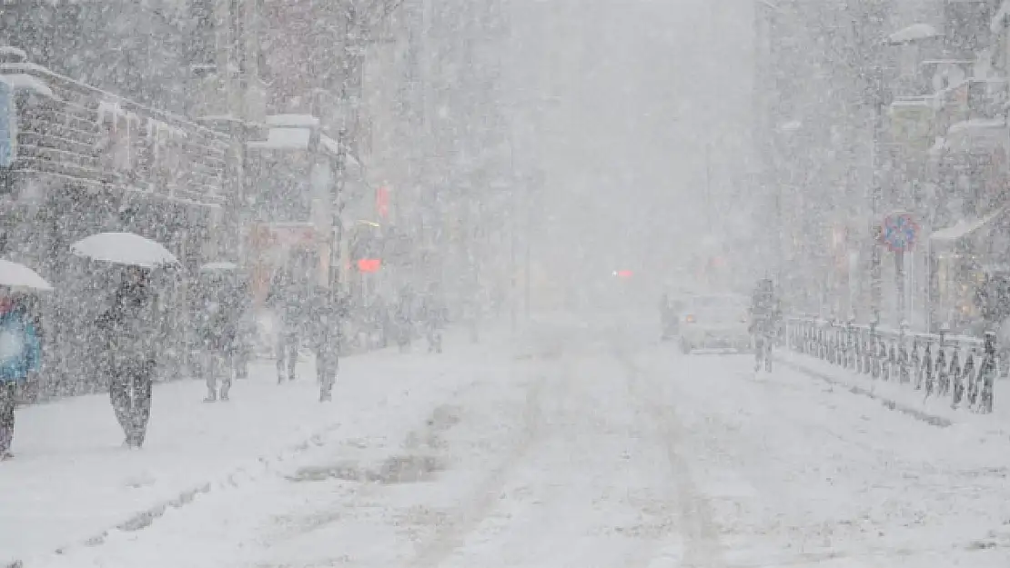 Meteoroloji'den o bölgeye kar uyarısı