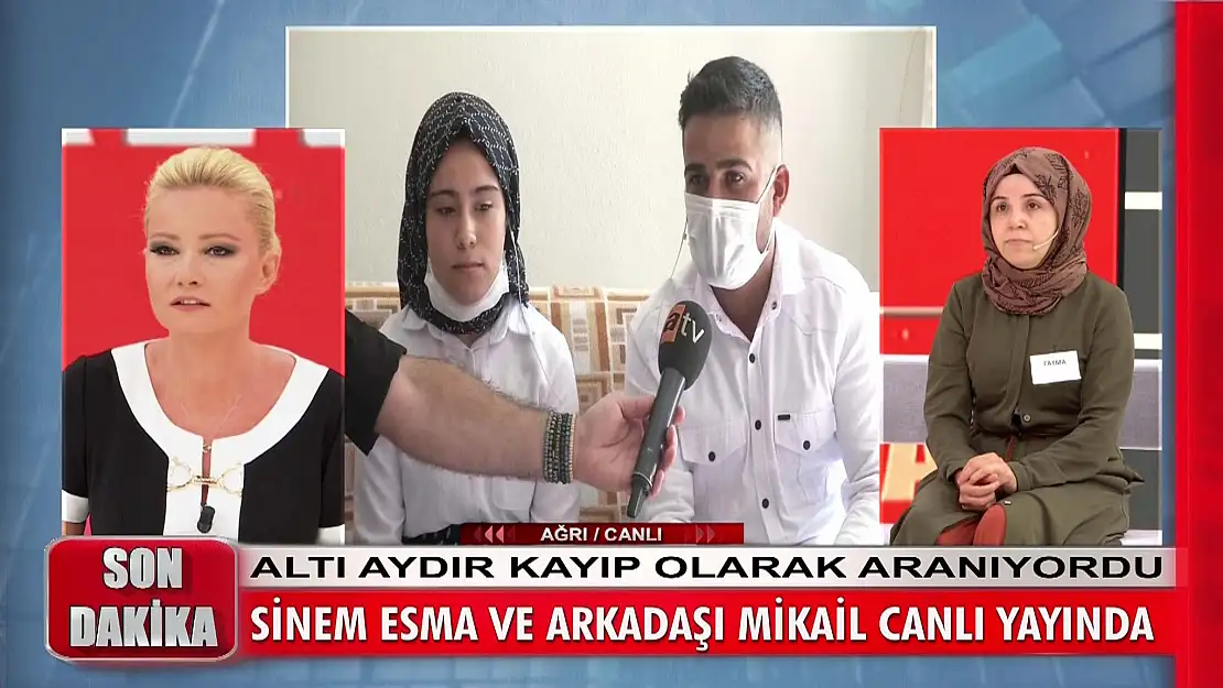 Müge Anlı kaçırılan genç kızı Ağrı'da buldu