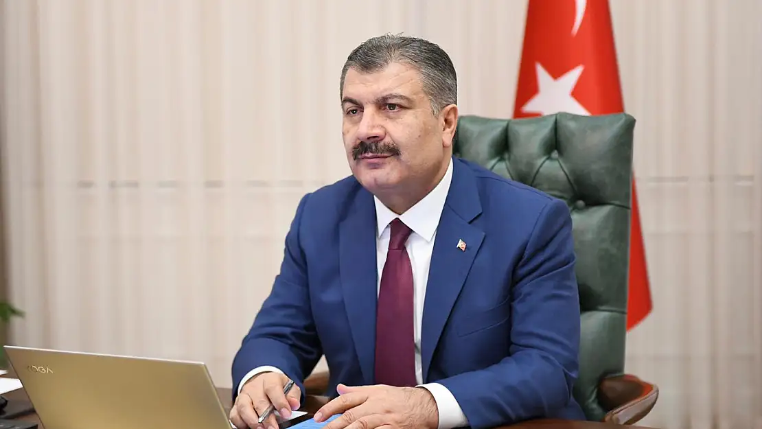 Bakan Koca, Ağrı İl Sağlık Müdürü Daharlı ile görüştü
