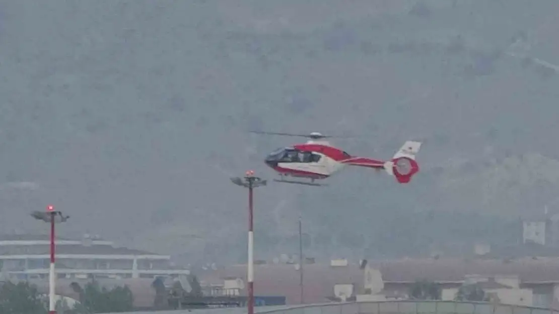 81 Yaşındaki Serebrovasküler Hastası, Helikopterle Van'a Nakledildi