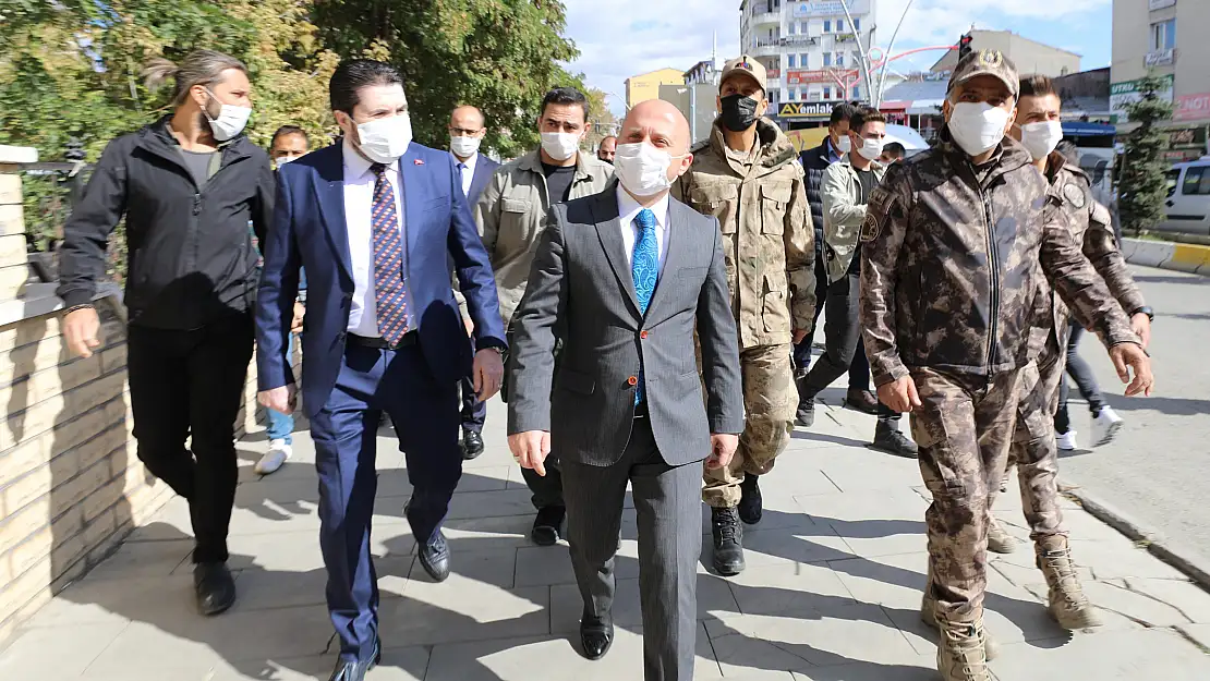 Ağrı'da korana virüs denetimleri gerçekleştirildi