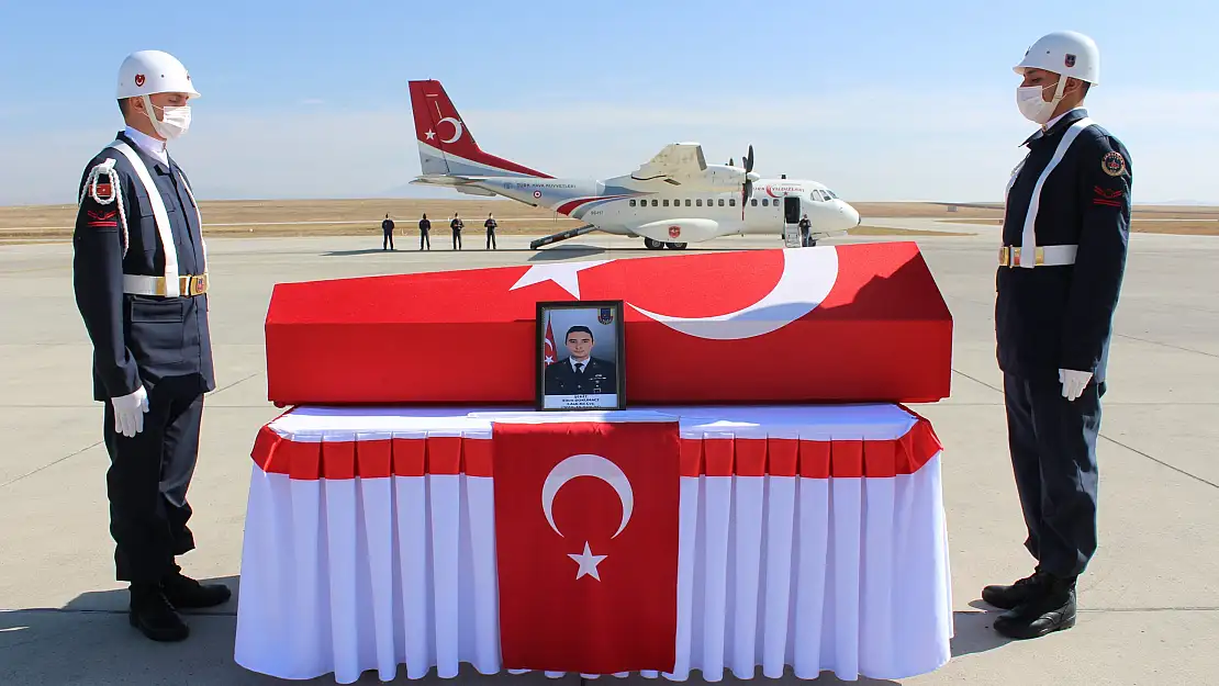 Ağrı şehidi memleketi Çorum'a uğurlandı