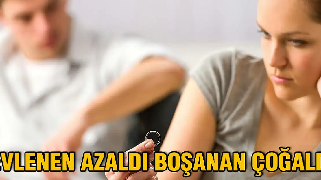 Ağrı'da evlenmeler azaldı boşanmalar çoğaldı