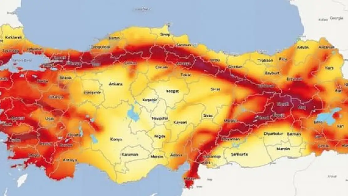 Türkiye fay hattında Ağrı nerede?