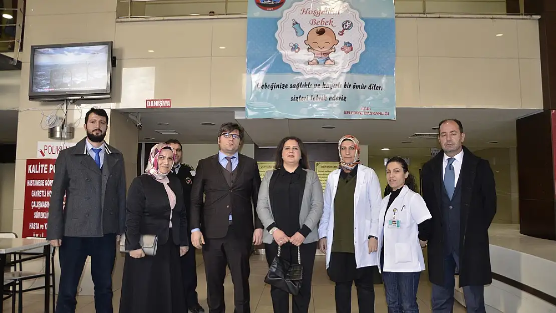 Ağrı'da 'Hoş Geldin Bebek' projesi tekrar başladı