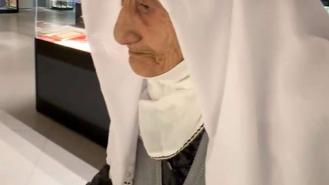 92 yaşındaki Şefika Taş'tan sosyal medyaya meydan okuyan vatan sevgisi mesajı