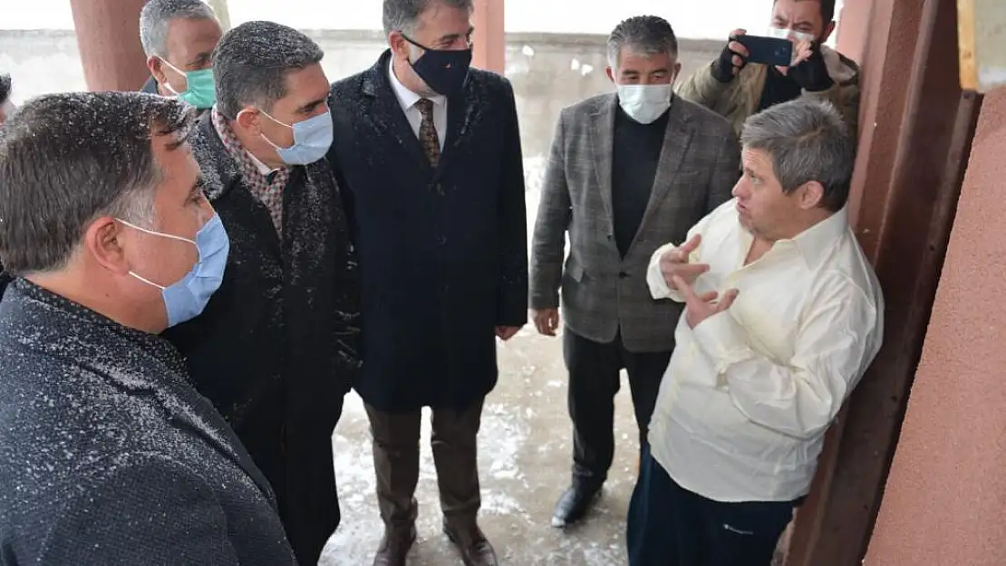 Çelebi'den Cedo'ya (Cevdet Karaboğa) geçmiş olsun ziyareti
