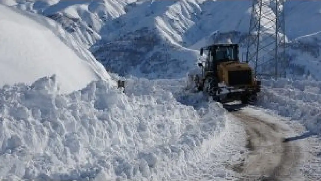 Muş'ta 71 köy yolu ulaşıma kapandı