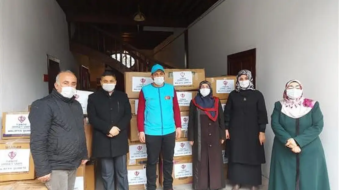 Ağrı'ya Malatya'dan yardım eli uzandı