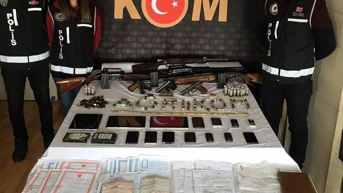 Ağrı merkezli tefecilik operasyonu: 18 gözaltı