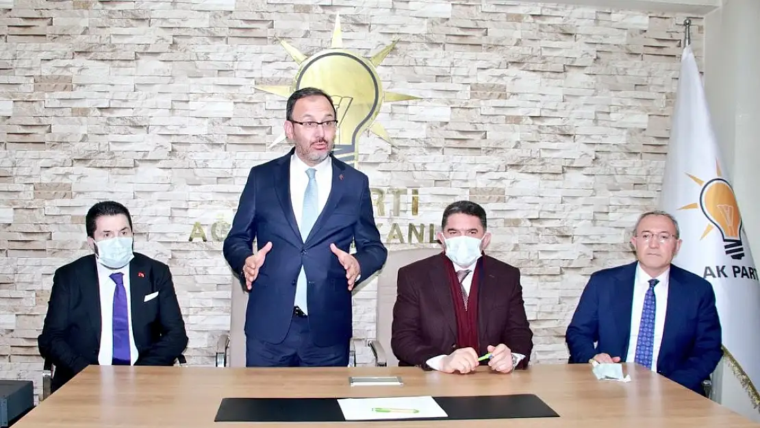 Bakan Kasapoğlu: 'Fitne ve fesada aldırış etmeden safımızı sıklaştıracağız'