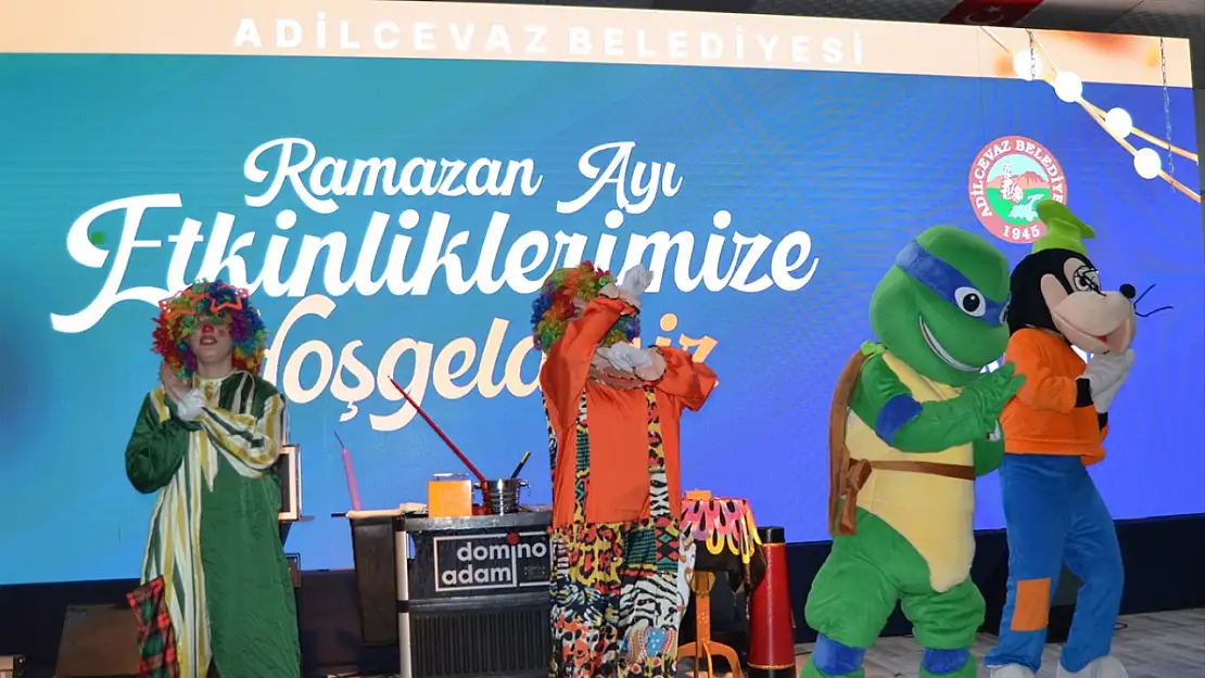 Adilcevaz'da çocuklar için ramazan şenliği