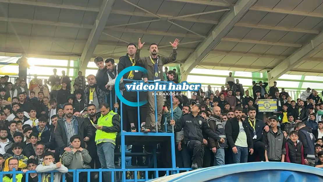 Ağrı 1970 Spor'a taraftar desteği: 'Gönlümüzün Şampiyonları Sizsiniz'