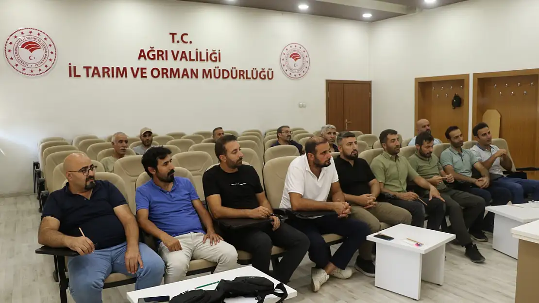 Ağrı'da arıcılık eğitimi gerçekleşti
