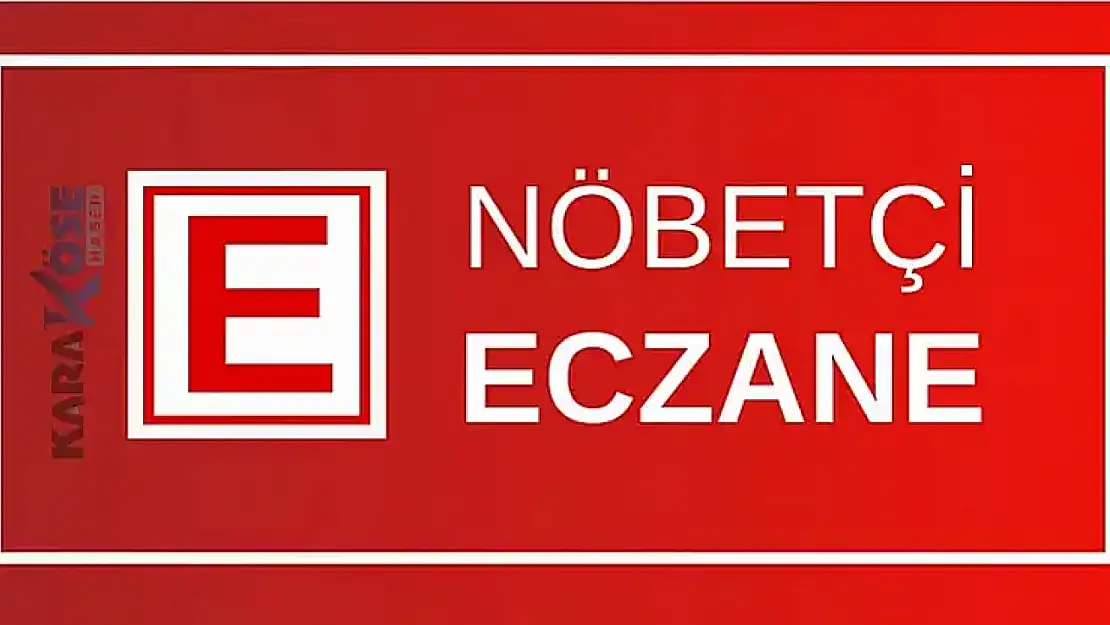 Ağrı'da bugün hangi eczaneler nöbetçi? (27 Şubat 2025)