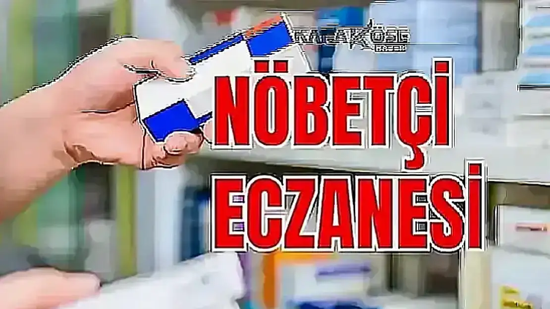 Ağrı'da bugün hangi eczaneler nöbetçi? (05 Mart 2025)