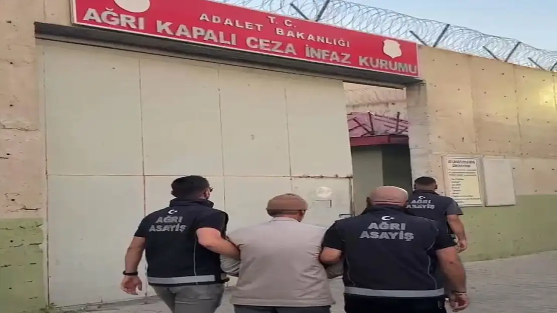 Ağrı'da cinsel istismar suçundan aranan firari şahıs yakalandı