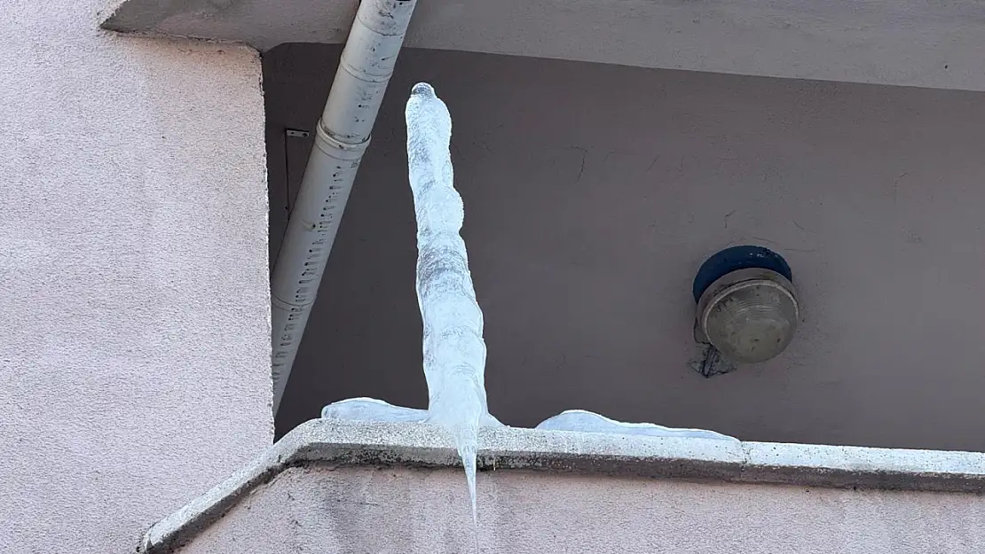 Ağrı'da dondurucu soğuk her yeri sardı