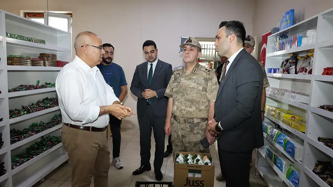 Ağrı'da Geri Gönderme Merkezi'nin kapasitesi ve hizmetleri incelendi